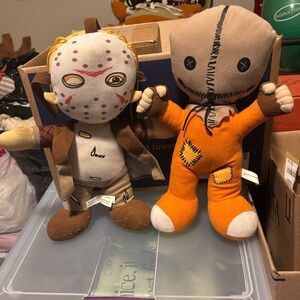 Horror movie plushies